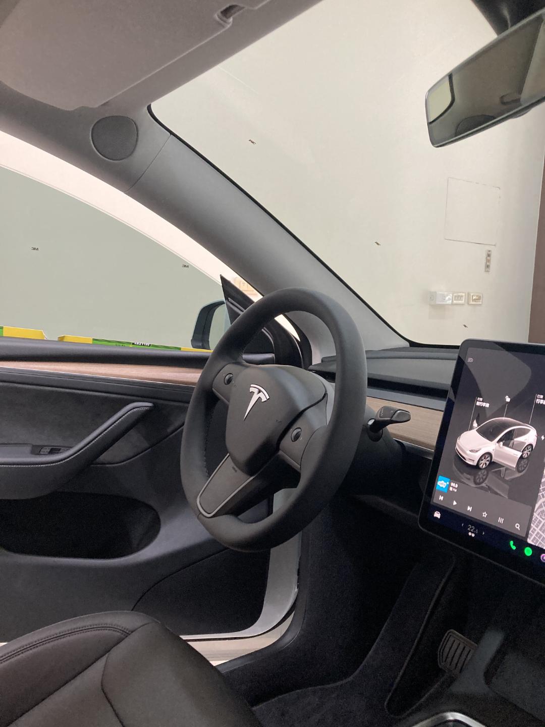 Tesla modely貼膜