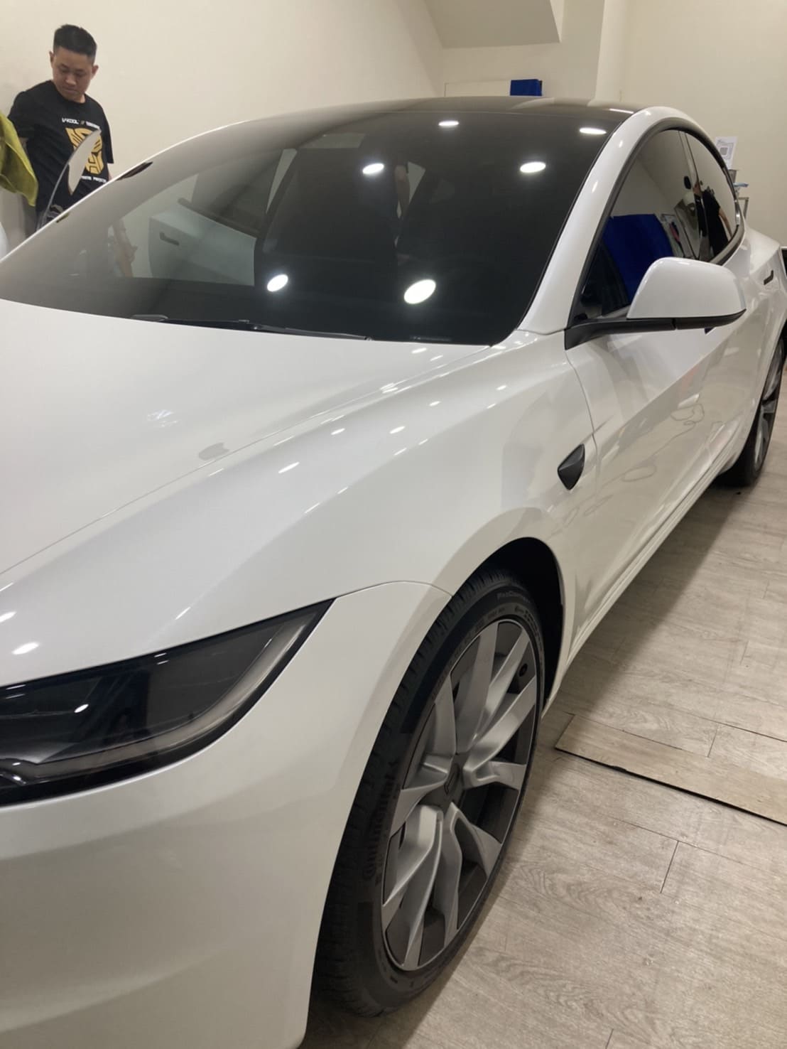 Tesla model3貼膜